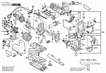 Bosch 0 601 588 603 Gst 100 Ce Jig Saw 230 V / Eu Spare Parts